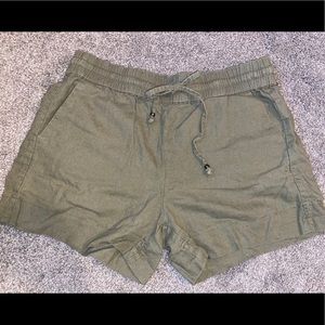 Olive Green Shorts